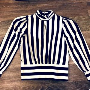 Karl Lagerfeld striped blouse
